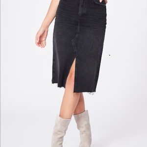 NWT Paige Denim Midi Skirt